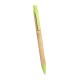 Bolígraf bambú amb acabats de plàstic amb canya de blat - ROAK