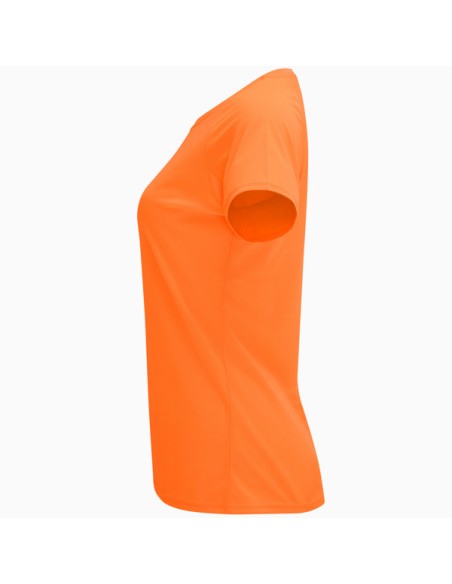 T-shirt technique avec tissu CONTROL DRY 135 g/m² et col rond - FEMME - BAHRAIN ROLY