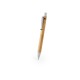 Bolígrafo de bambú con acabados de plástico y caña de trigo - ROAK