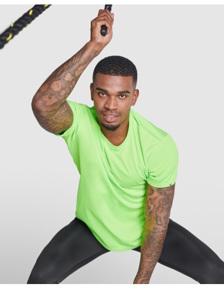 T-shirt technique manches courtes en tissu polyester recyclé CONTROL DRY 135 g/m² col rond - ADULTES ET ENFANTS - IMOLA ROLY