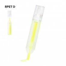 Marcador fluorescente de plástico reciclado RPET - CONRAD