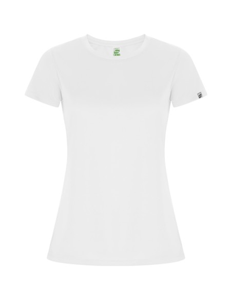 T-shirt technique ajusté à manches courtes en tissu polyester recyclé CONTROL DRY 135 g/m² col rond - FEMME - IMOLA ROLY