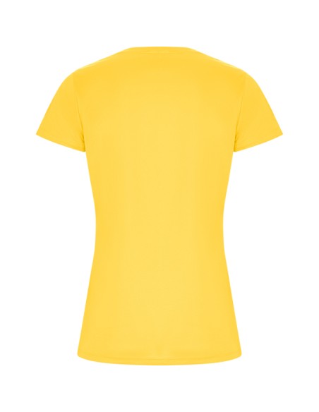 Short-sleeved fitted technical T-shirt with recycled polyester fabric CONTROL DRY 135 g/m² and round neck - WOMAN - IMOLA ROLY