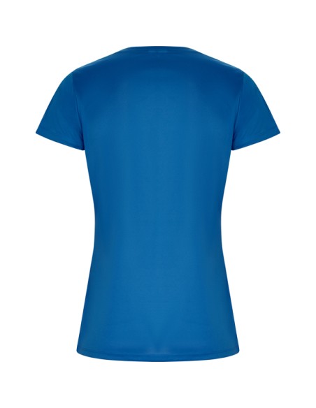 Short-sleeved fitted technical T-shirt with recycled polyester fabric CONTROL DRY 135 g/m² and round neck - WOMAN - IMOLA ROLY