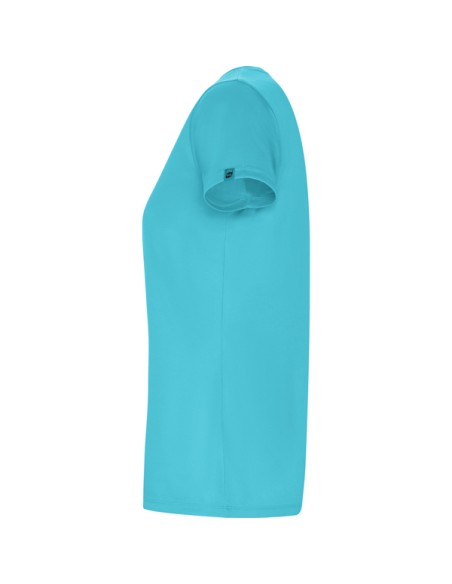 Short-sleeved fitted technical T-shirt with recycled polyester fabric CONTROL DRY 135 g/m² and round neck - WOMAN - IMOLA ROLY