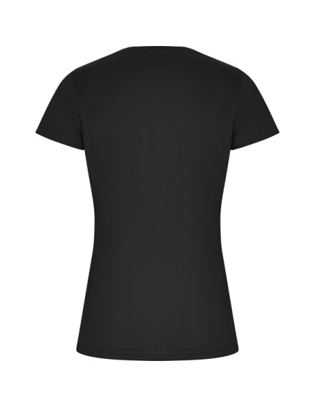 T-shirt technique ajusté à manches courtes en tissu polyester recyclé CONTROL DRY 135 g/m² col rond - FEMME - IMOLA ROLY