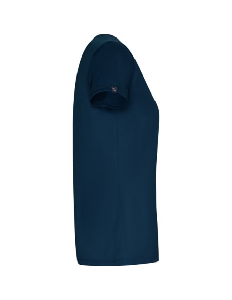 Short-sleeved fitted technical T-shirt with recycled polyester fabric CONTROL DRY 135 g/m² and round neck - WOMAN - IMOLA ROLY