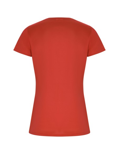 Short-sleeved fitted technical T-shirt with recycled polyester fabric CONTROL DRY 135 g/m² and round neck - WOMAN - IMOLA ROLY