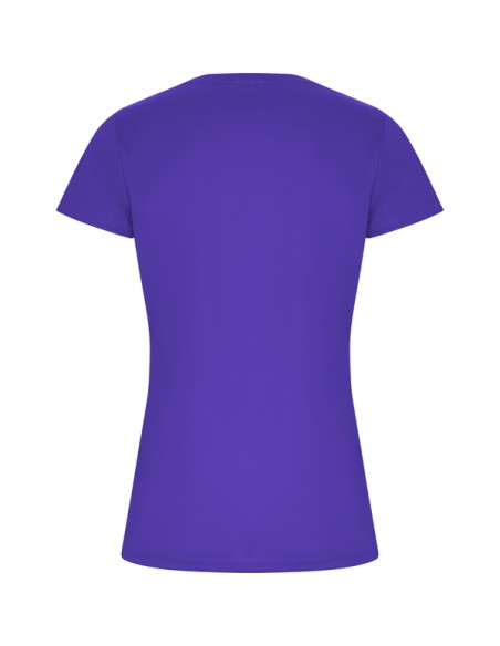 Short-sleeved fitted technical T-shirt with recycled polyester fabric CONTROL DRY 135 g/m² and round neck - WOMAN - IMOLA ROLY