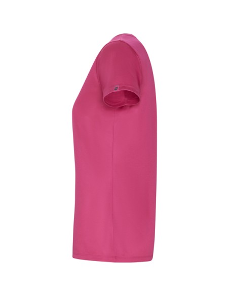 Short-sleeved fitted technical T-shirt with recycled polyester fabric CONTROL DRY 135 g/m² and round neck - WOMAN - IMOLA ROLY