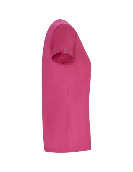 Short-sleeved fitted technical T-shirt with recycled polyester fabric CONTROL DRY 135 g/m² and round neck - WOMAN - IMOLA ROLY