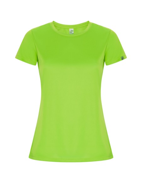 Short-sleeved fitted technical T-shirt with recycled polyester fabric CONTROL DRY 135 g/m² and round neck - WOMAN - IMOLA ROLY