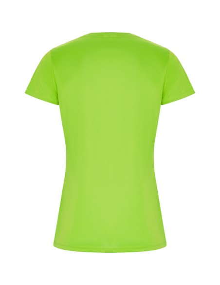 T-shirt technique ajusté à manches courtes en tissu polyester recyclé CONTROL DRY 135 g/m² col rond - FEMME - IMOLA ROLY