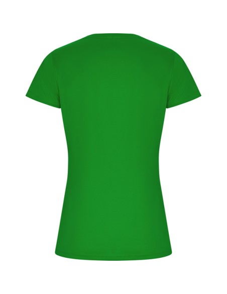 Short-sleeved fitted technical T-shirt with recycled polyester fabric CONTROL DRY 135 g/m² and round neck - WOMAN - IMOLA ROLY