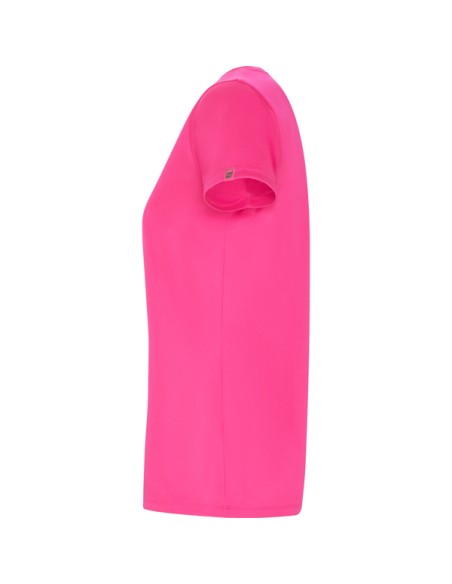 Short-sleeved fitted technical T-shirt with recycled polyester fabric CONTROL DRY 135 g/m² and round neck - WOMAN - IMOLA ROLY