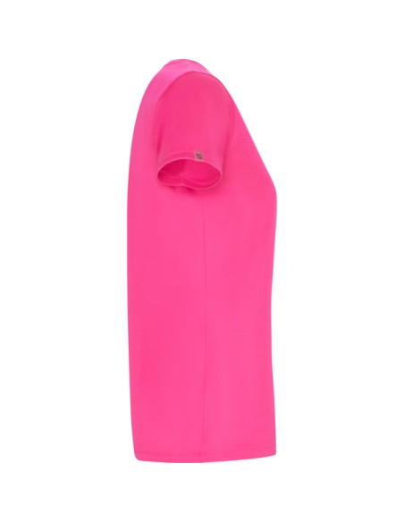 Short-sleeved fitted technical T-shirt with recycled polyester fabric CONTROL DRY 135 g/m² and round neck - WOMAN - IMOLA ROLY