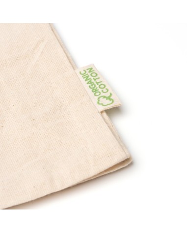 120g/m2 organic cotton bag with... 120g/m2 organic cotton bag with...