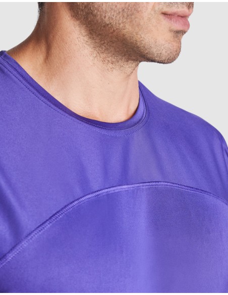 Unisex 140 g/m² raglan sleeve technical t-shirt round neck - MONACO ROLY