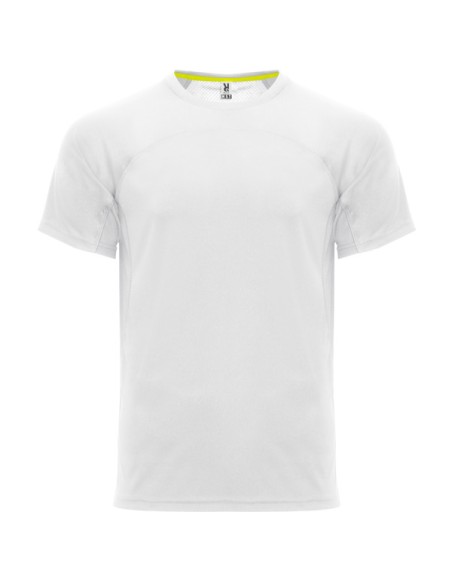 Unisex 140 g/m² raglan sleeve technical t-shirt round neck - MONACO ROLY