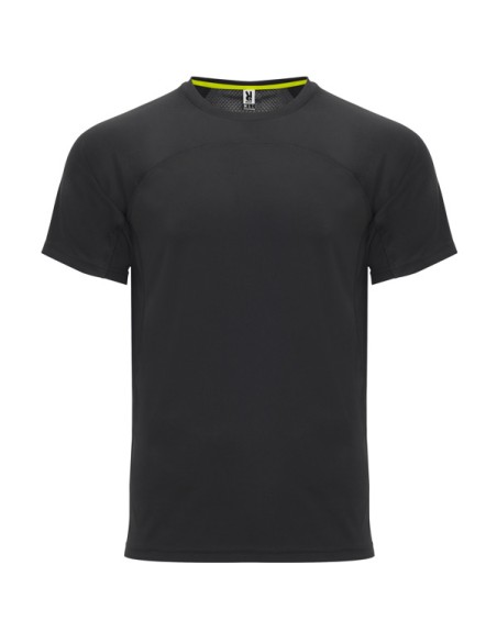 Unisex 140 g/m² raglan sleeve technical t-shirt round neck - MONACO ROLY