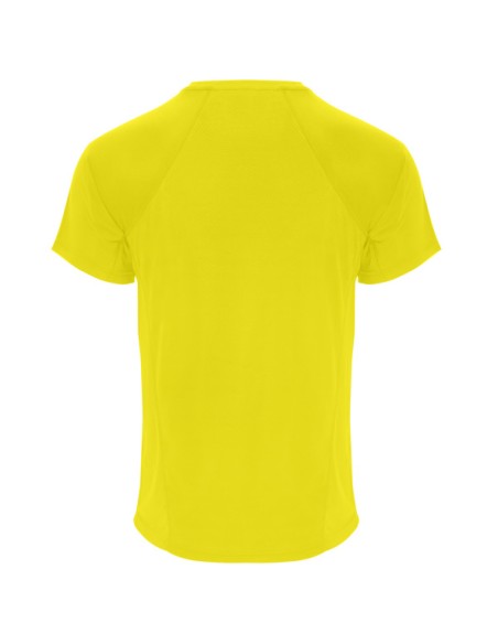 Unisex 140 g/m² raglan sleeve technical t-shirt round neck - MONACO ROLY