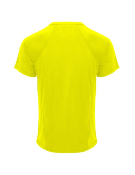 Unisex 140 g/m² raglan sleeve technical t-shirt round neck - MONACO ROLY