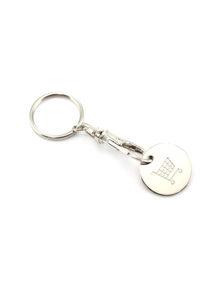 Llavero Moneda para carro personalizado - Euromarket
