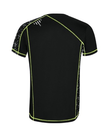 Camiseta técnica manga ranglán con... Camiseta técnica manga ranglán con...