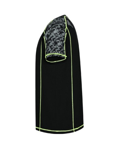 Samarreta tècnica màniga ranglán amb... Samarreta tècnica màniga ranglán amb...