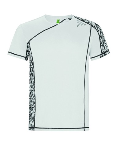 Technical raglan sleeve t-shirt with... Technical raglan sleeve t-shirt with...