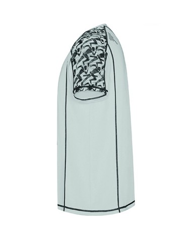 Camiseta técnica manga ranglán con... Camiseta técnica manga ranglán con...