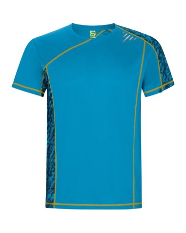Technical raglan sleeve t-shirt with... Technical raglan sleeve t-shirt with...