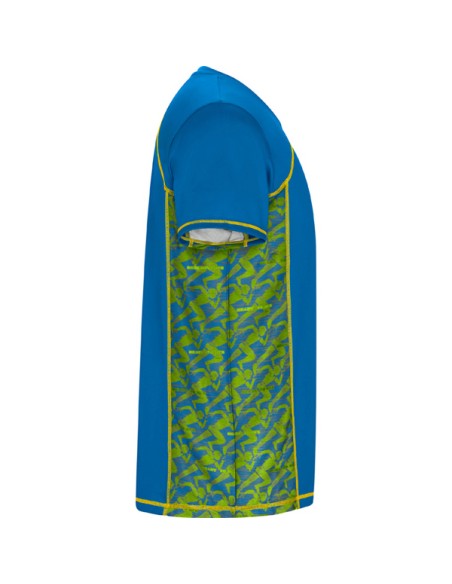 Samarreta tècnica màniga ranglán amb panells sublimats 130 g/m² coll rodó - SOCHI ROLY