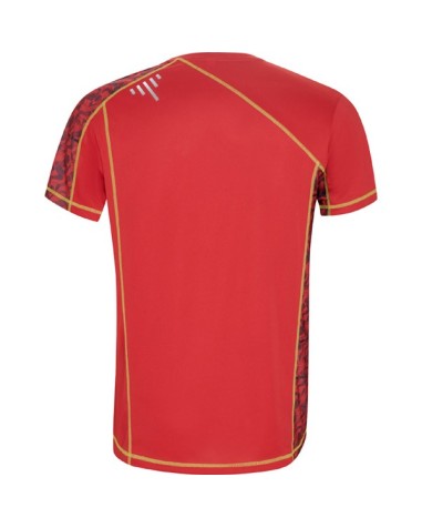 Camiseta técnica manga ranglán con... Camiseta técnica manga ranglán con...