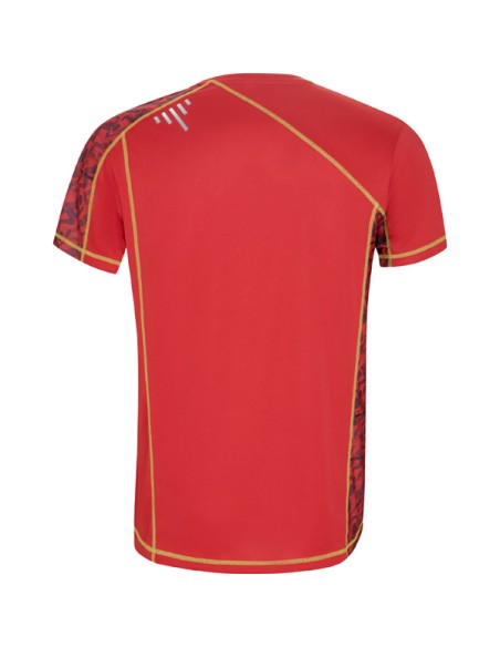 Camiseta técnica manga ranglán con paneles sublimados 130 g/m² cuello redondo - SOCHI ROLY