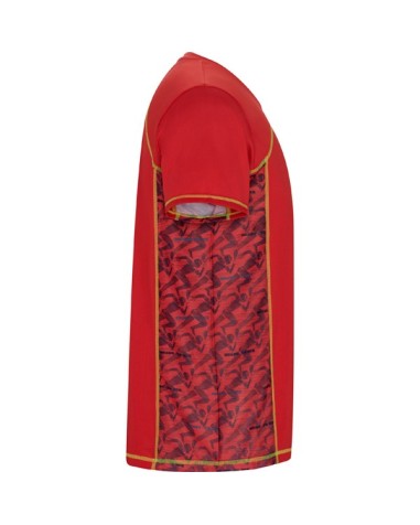 Samarreta tècnica màniga ranglán amb... Samarreta tècnica màniga ranglán amb...