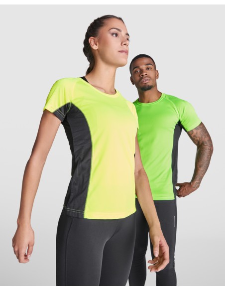 Technical raglan sleeve t-shirt, breathable, 140 g/m², round neck, for adults and children - SHANGHAI ROLY