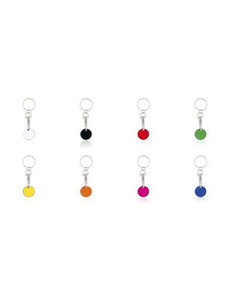 Llavero Moneda para carro personalizado - Euromarket