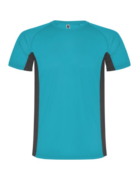 Technical raglan sleeve t-shirt, breathable, 140 g/m², round neck, for adults and children - SHANGHAI ROLY