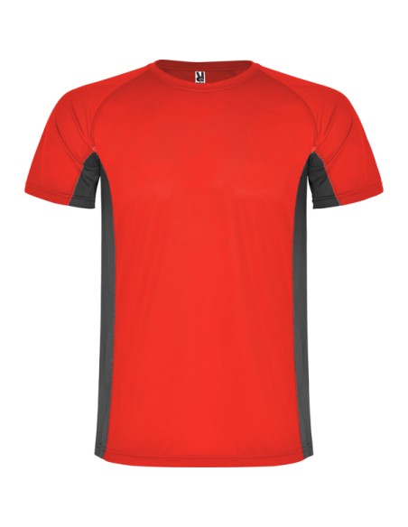 Technical raglan sleeve t-shirt, breathable, 140 g/m², round neck, for adults and children - SHANGHAI ROLY