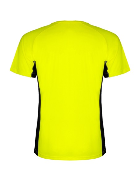 Technical raglan sleeve t-shirt, breathable, 140 g/m², round neck, for adults and children - SHANGHAI ROLY