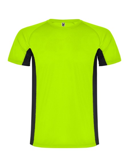 Technical raglan sleeve t-shirt, breathable, 140 g/m², round neck, for adults and children - SHANGHAI ROLY