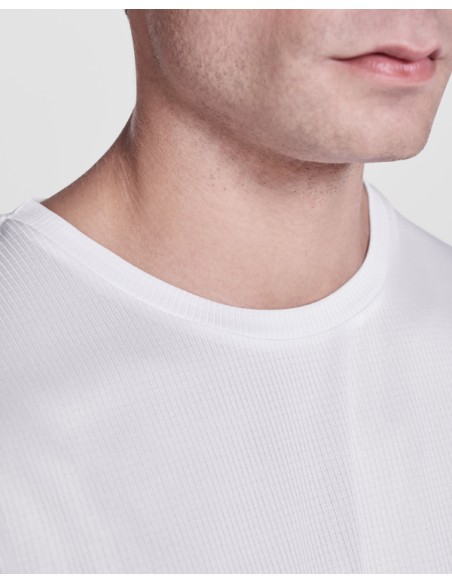 T-shirt technique à manches courtes en polyester recyclé pour adultes et enfants - ESTORIL ROLY