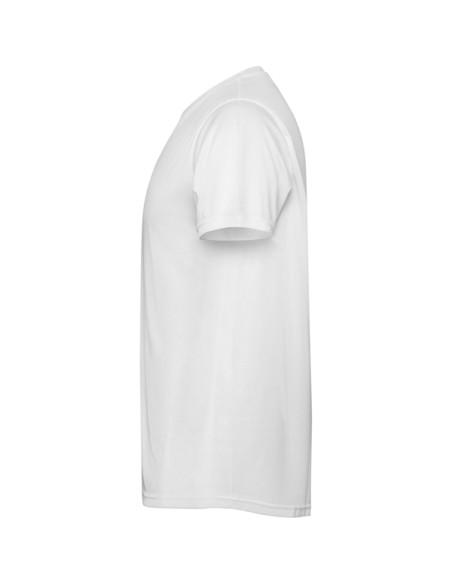 T-shirt technique à manches courtes en polyester recyclé pour adultes et enfants - ESTORIL ROLY