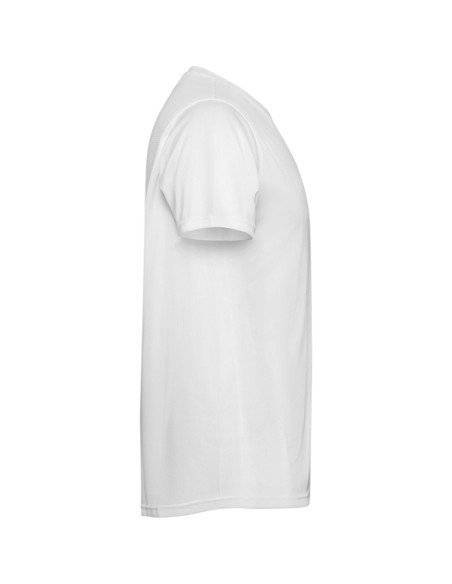 T-shirt technique à manches courtes en polyester recyclé pour adultes et enfants - ESTORIL ROLY