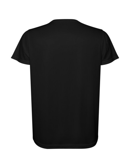 T-shirt technique à manches courtes en polyester recyclé pour adultes et enfants - ESTORIL ROLY