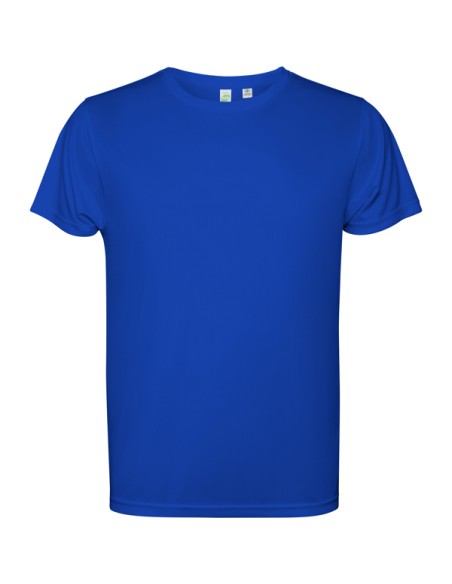 Short-sleeved technical T-shirt made of recycled polyester for adults and children - ESTORIL ROLY