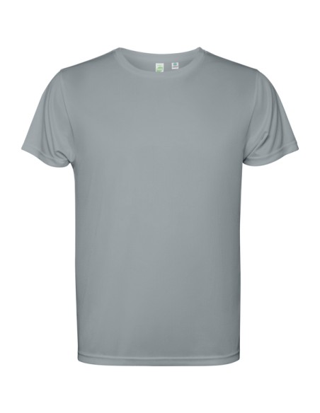 T-shirt technique à manches courtes en polyester recyclé pour adultes et enfants - ESTORIL ROLY