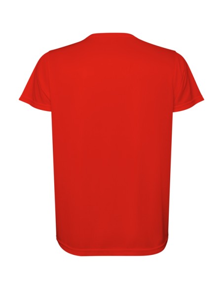 T-shirt technique à manches courtes en polyester recyclé pour adultes et enfants - ESTORIL ROLY