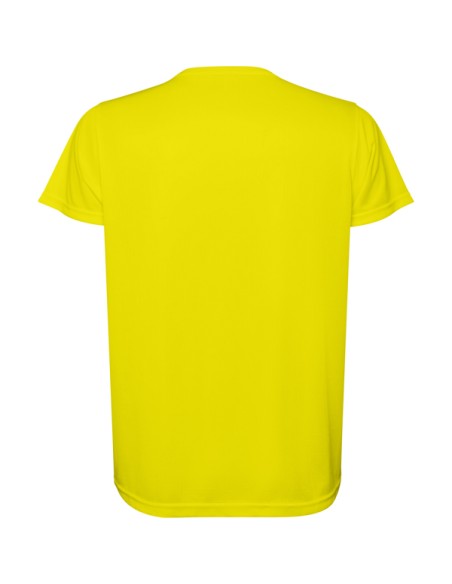 T-shirt technique à manches courtes en polyester recyclé pour adultes et enfants - ESTORIL ROLY